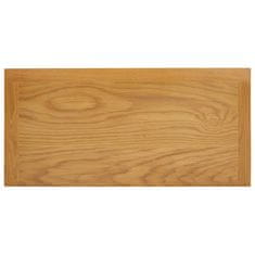 Greatstore Skříňka 70 x 35 x 75 cm masivní dubové dřevo