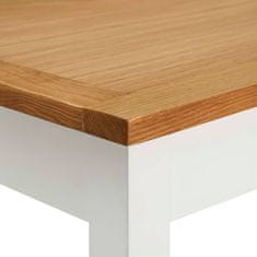 Vidaxl Barový stůl 100 x 40 x 110 cm masivní dubové dřevo