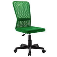 shumee Kancelářská židle zelená 44 x 52 x 100 cm síťovina textil