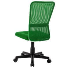 shumee Kancelářská židle zelená 44 x 52 x 100 cm síťovina textil