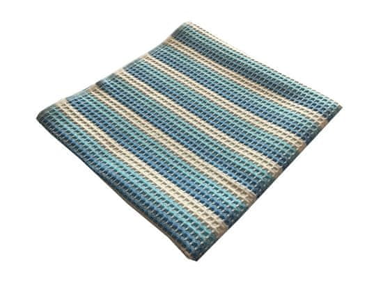 Praktik Textil  Vaflový ručník 50x100 cm modrý