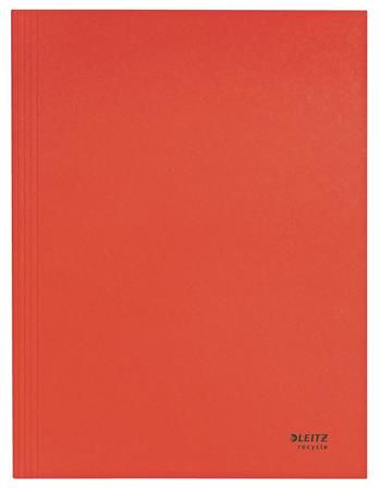 Leitz Spisové desky "Recycle", červená, recyklovaný karton, A4, 39060025
