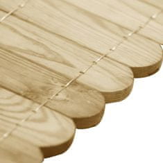 Greatstore Trávníkové lemy 2 ks 120 cm impregnované borové dřevo