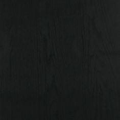 Vidaxl Samolepící tapety na nábytek 2 ks tmavé dřevo 500 x 90 cm PVC