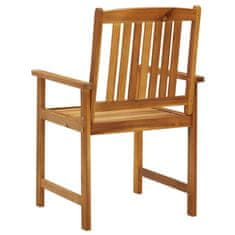 Petromila Režisérské židle 4 ks masivní akáciové dřevo