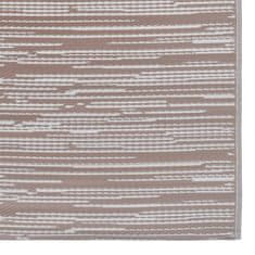 Petromila Venkovní koberec hnědý 190 x 290 cm PP