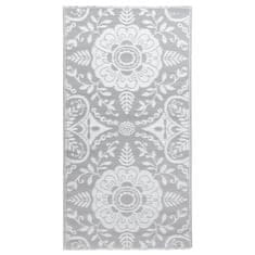 Vidaxl Venkovní koberec světle šedý 190 x 290 cm PP