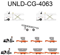 JC Wings Cargo Container Set (FedEx), 1/400