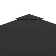 Petromila Dvojitá střecha na altán 310 g/m² 3 x 3 m černá