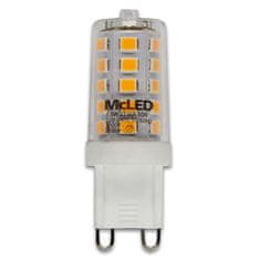 McLED LED žárovka G9, 3,5W, 3000K, CRI80, vyz. úhel 300°, ɸ use 360° 350lm