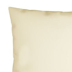 Vidaxl Dekorační polštáře 4 ks krémové 60 x 60 cm textil