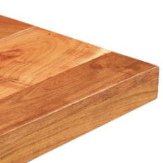 Greatstore Barový stůl čtvercový 60 x 60 x 110 cm masivní akáciové dřevo