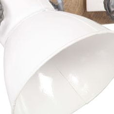 Greatstore Industriální nástěnné svítidlo bílé 65 x 25 cm E27