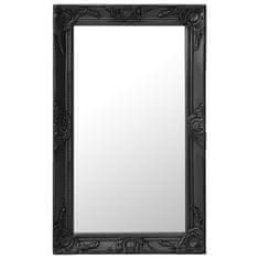 Petromila Nástěnné zrcadlo barokní styl 50 x 80 cm černé