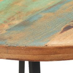 shumee Jídelní stůl 80 cm masivní recyklované dřevo