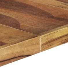 Greatstore Jídelní stůl 140 x 140 x 75 cm masivní dřevo sheeshamový povrch