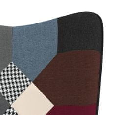 Vidaxl Relaxační křeslo patchwork textil