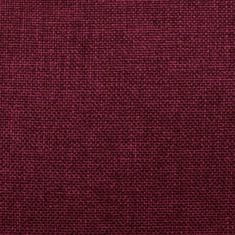 Greatstore Zvedací polohovací křeslo fialové textil
