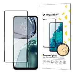 WOZINSKY Celoplošně lepené tvrzené sklo 9H na Motorola Moto G62 5G Black