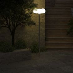 Greatstore Zahradní lampa, kandelábr na 3 žárovky 220 cm