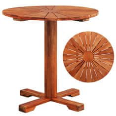 Petromila Bistro stolek 70 x 70 cm masivní akáciové dřevo