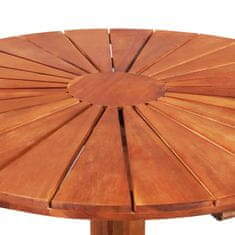 Vidaxl Bistro stolek 70 x 70 cm masivní akáciové dřevo