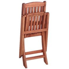 Greatstore Dětské jídelní židle 2 ks masivní eukalyptové dřevo