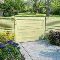 shumee VidaXL Zahradní brána Impregnované borovicové dřevo 75 x 100 cm