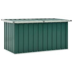 shumee Zahradní úložný box zelený 129 x 67 x 65 cm