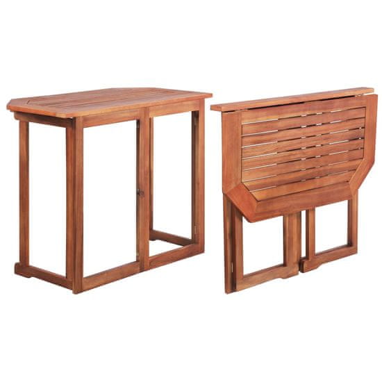 Petromila Bistro stolek 90 x 50 x 75 cm masivní akáciové dřevo