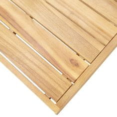 shumee Konferenční stolek 100 x 60 x 25 cm masivní akáciové dřevo