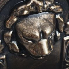 Greatstore Nástěnná fontána se lví hlavou bronzová