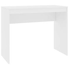 Greatstore Psací stůl bílý 90 x 40 x 72 cm dřevotříska