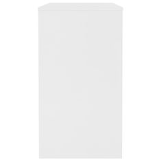 Vidaxl Psací stůl bílý 90 x 40 x 72 cm dřevotříska