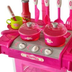 shumee Dětská kuchyňka se světelnými/zvukovými efekty růžová