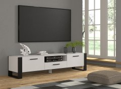 Homlando TV stolek NUKA 200 cm bílá mat