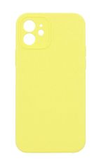 TopQ Kryt Essential iPhone 12 žlutý 92757