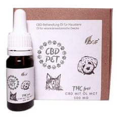 OGF PET CBD olej + MCT olej natur psa a kočku 5% 10ml