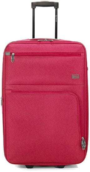 BENZI Střední kufr BZ 5383 Red/Grey