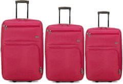BENZI Příruční kufr BZ 5383 Red/Grey