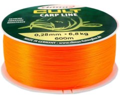Climax silon CULT Carp Line 600m Fluo-Orange 0,28mm