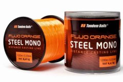 Tandem Baits Silon Steel Mono Fluo orange 1200m 0,30mm