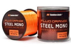 Tandem Baits Silon Steel Mono Fluo orange 600m 0,30mm