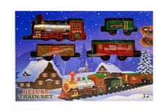 GADGET Vánoční vlaková souprava se světlem a zvukem 