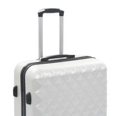 shumee Sada skořepinových kufrů na kolečkách 3 ks jasně stříbrná ABS