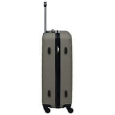shumee Sada skořepinových kufrů na kolečkách 2 ks antracitová ABS