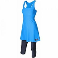 Hiko Dámské lycrové šaty SHADE DRESS tyrkysová XL - 44