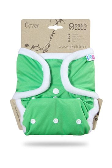 Petit Lulu Zelené - svrchní kalhotky pat