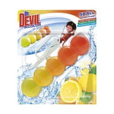 TOMIL Dr. Devil Bicolor WC 5ball 1x35g Lemon fresh [3 ks]