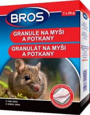 Tatrachema Bros granule na myši, krysy a potkany 140g [2 ks]